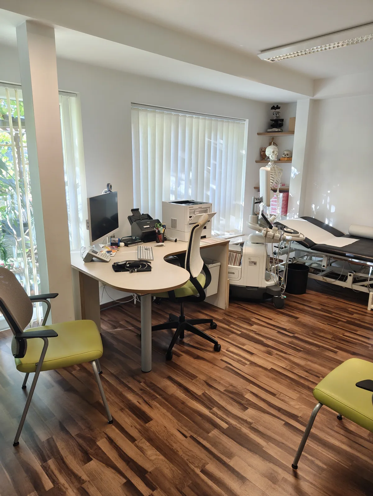 Sprechzimmer 2 und Ultraschall 1 - Hausarzt Hildesheim